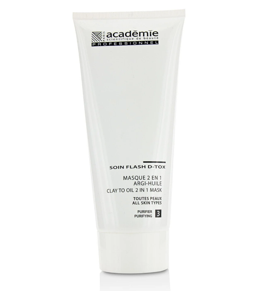 アカデミーAcademie レディース Clay To Oil 2 in 1 Mask (For ALL Skin Types)クレイ トゥ オイル 2 in 1 マスク200ML