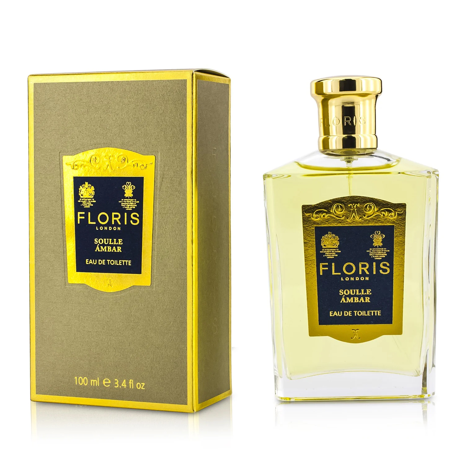 フローリス FLORIS レディース Soulle Ambar Eau De Toilette Spray 100ML/3.4OZ ソルアンバー EDT SP 886266481148