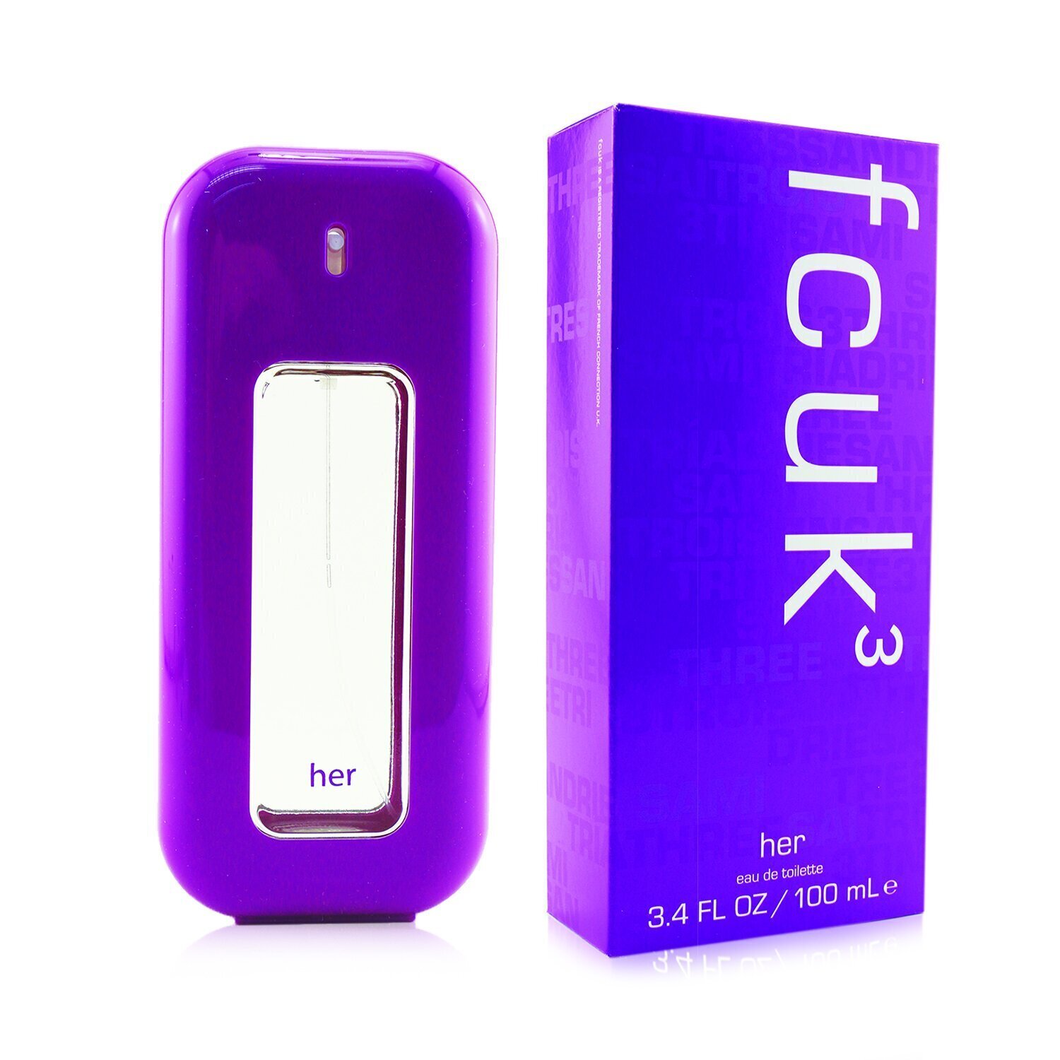 フレンチコネクション French Connection メンズUK  Fcuk 3 Her Eau De Toilette Spray Fcuk 3 ハー EDT スプレー （女性用） 870283005807