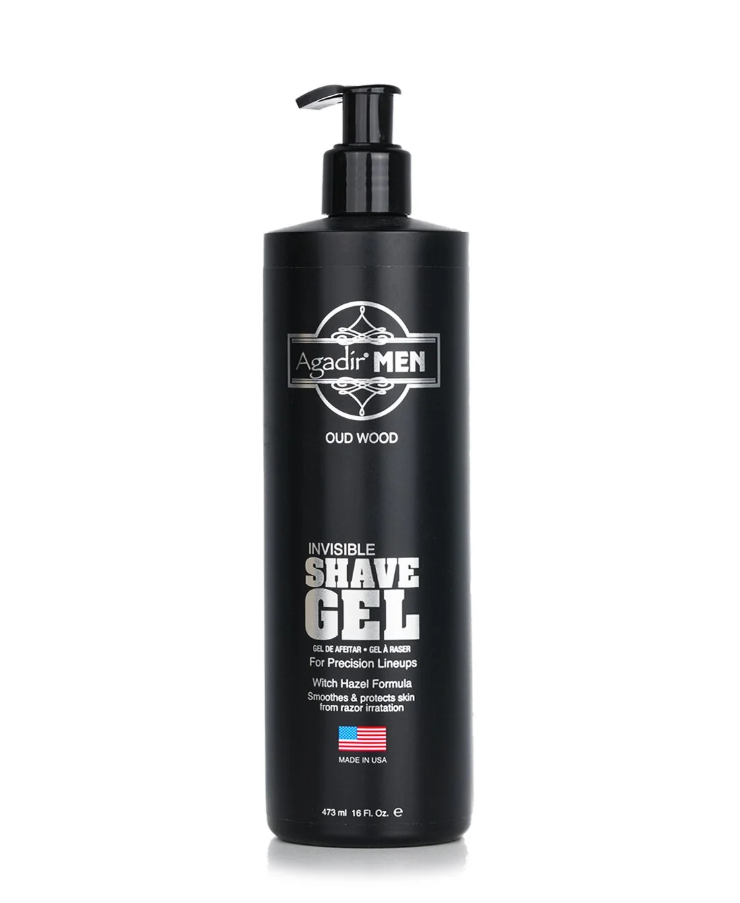 アガディール アルガンオイル Agadir Argan Oil メンズ  Agadir Men Invisible Shave Gel - Oud Woodアガディール メン インビジブル シェービング ジェル473ML/16OZ