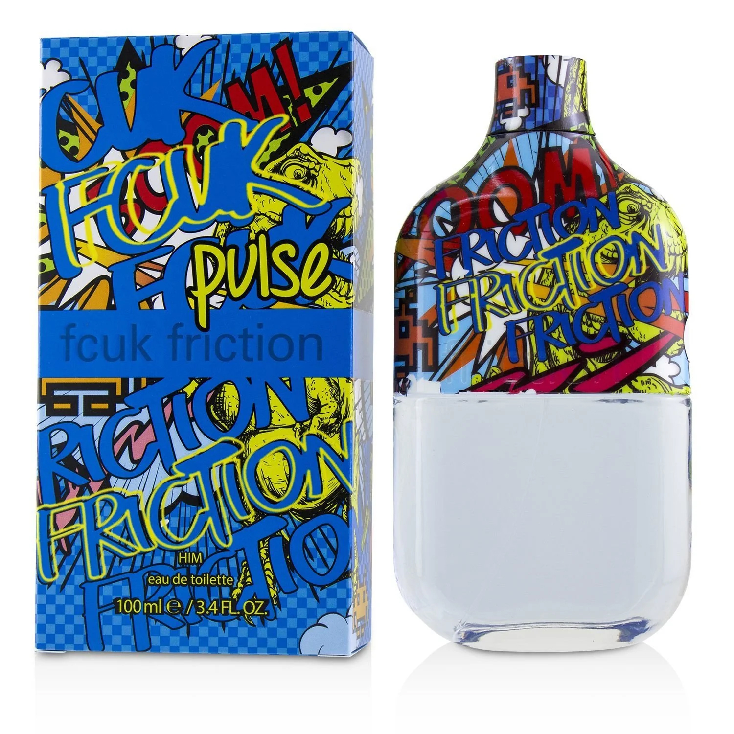 フレンチコネクション French Connection メンズ Fcuk Friction Pulse Eau De Toilette Spray Fcuk フリクション パルス EDT SP 870283007238