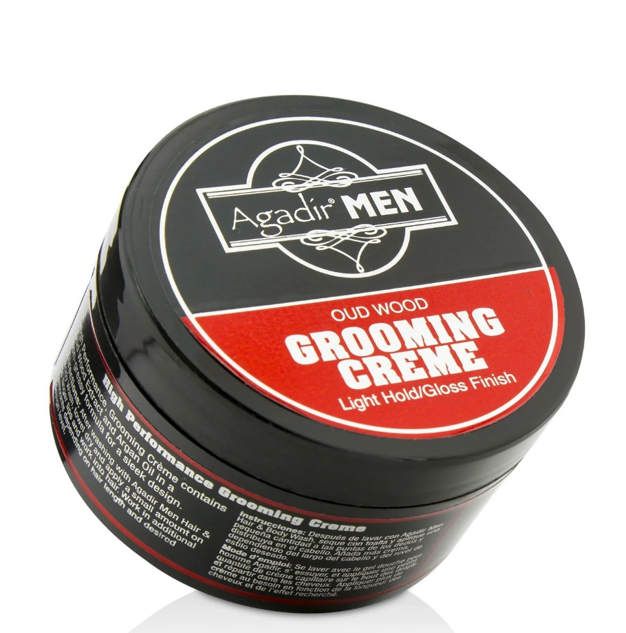 アガディール アルガンオイル Agadir Argan Oil レディース Agadir Men Oud Wood Grooming Cream (Light Hold/Gloss Finish)アガディール メン ウードウッド グルーミングクリーム85G