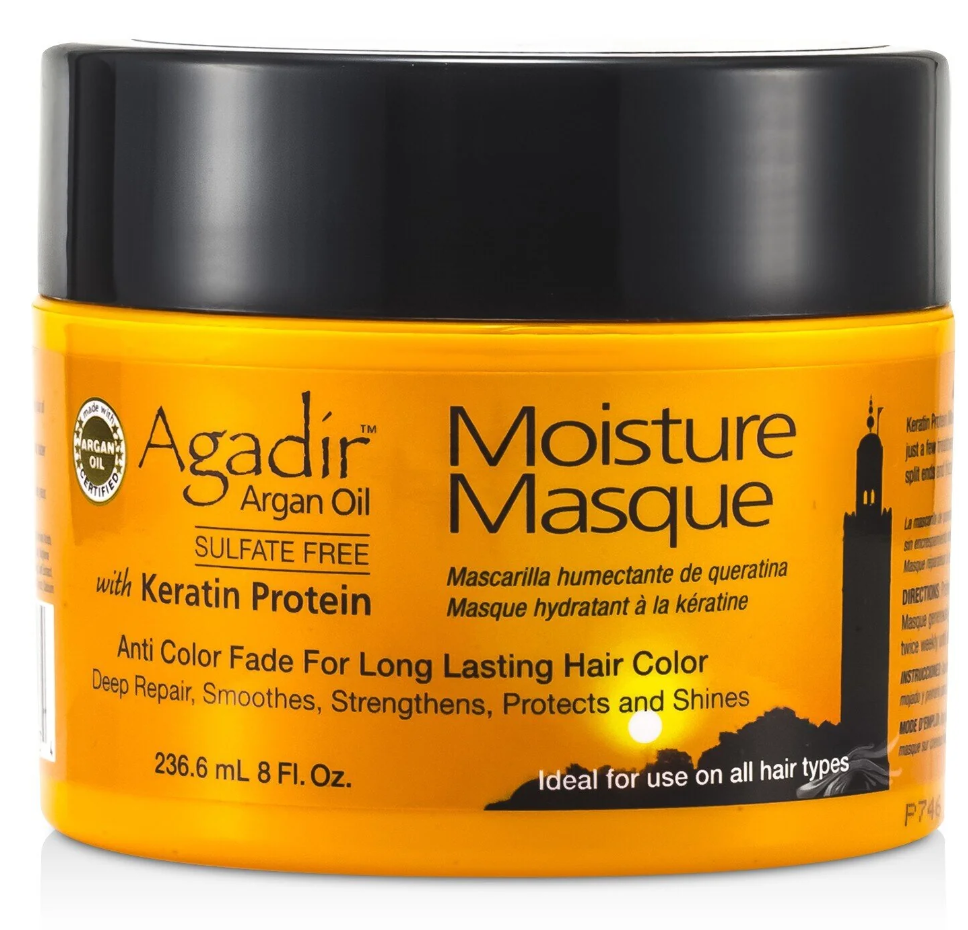 アガディール アルガンオイル Agadir Argan Oil レディース Keratin Protein Moisture Maskケラチンプロテインモイスチャーマスク 236.6ML/8OZ