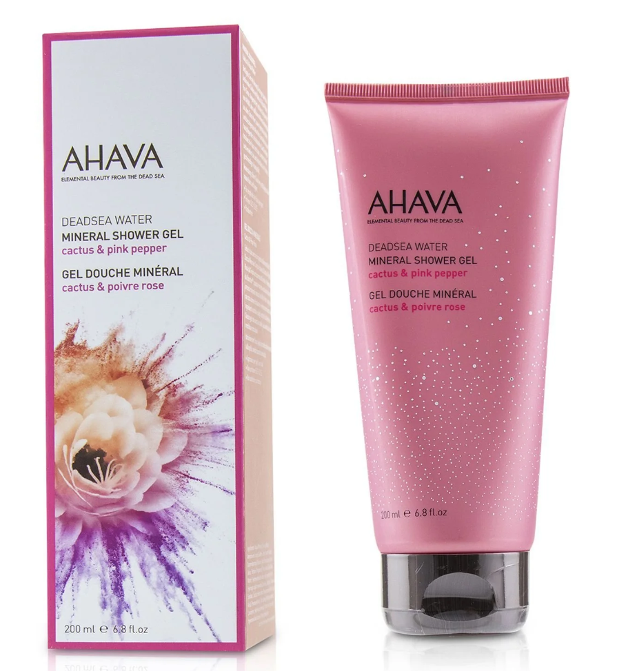 アハバAhava レディース Deadsea Water Mineral Shower Gel デッドシー ウォーター ミネラル シャワー ゲル CACTUS&PINK PEPPER 200ML