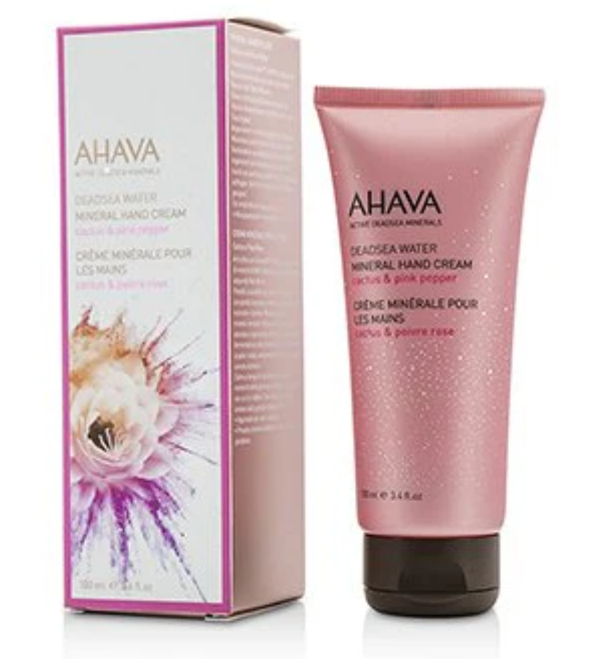 アハバAhava レディース Dead Sea Water Mineral Hand Cream デッドシー ウォーター ミネラル ハンド クリーム CACTUS & PINK PEPPER 100ML
