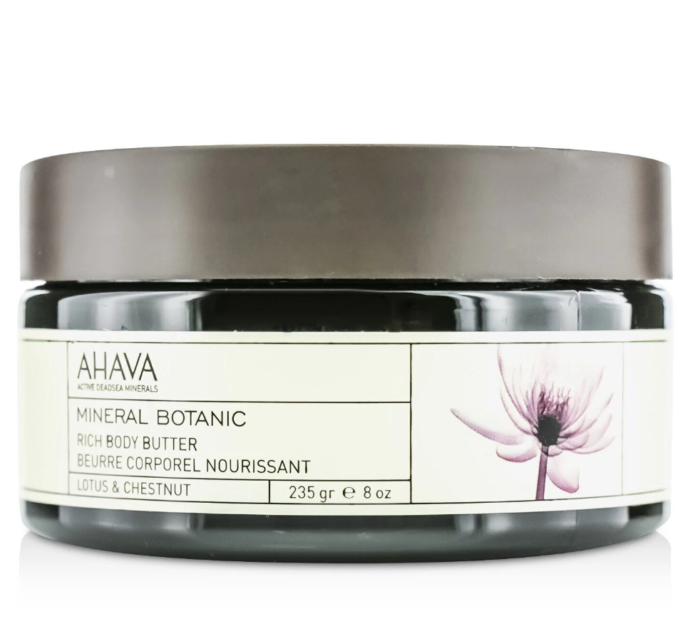 アハバAhava レディース Mineral Botanic Velvet Body Butterミネラルボタニック ベルベット ボディバターLOTUS &CHESTNUT 235G