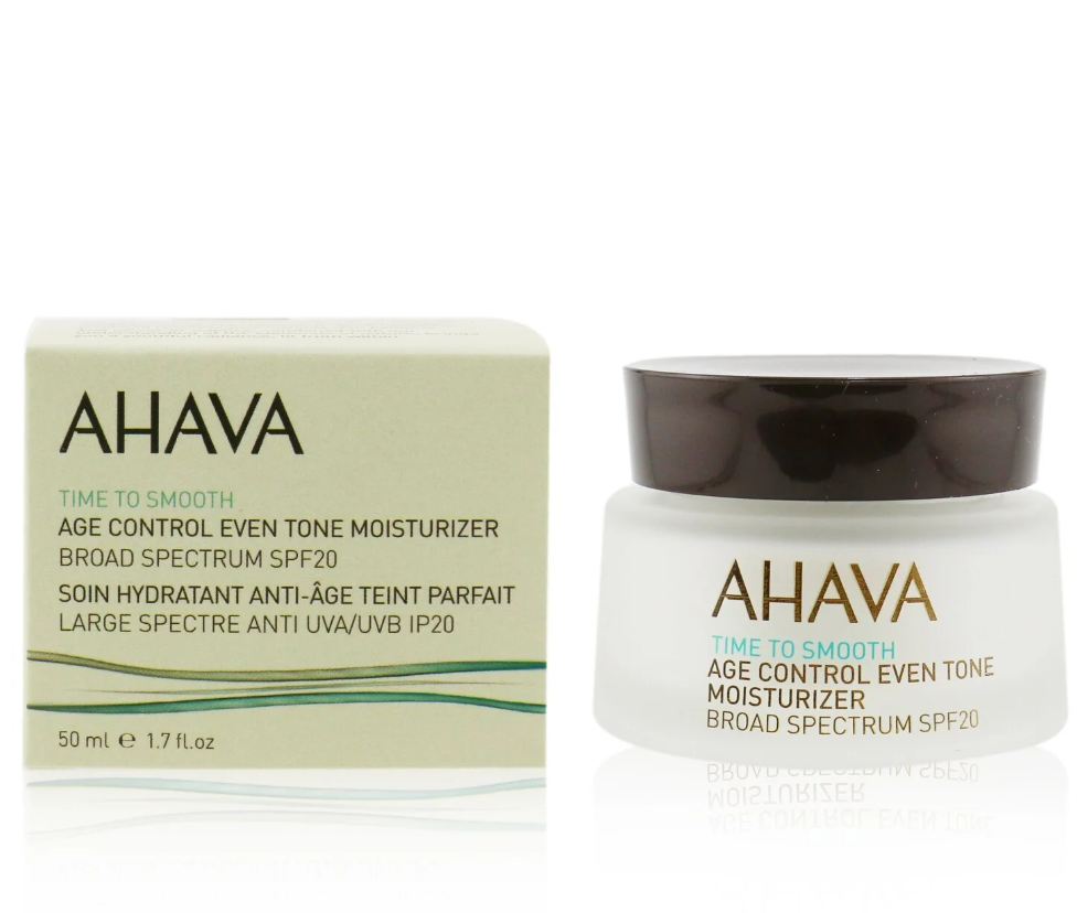アハバAhava レディースTime to Smooth Age Control Even Tone Moisturizer タイムトゥスムース エイジ コントロール イーブントーン モイスチャライザー SPF 20 50ML