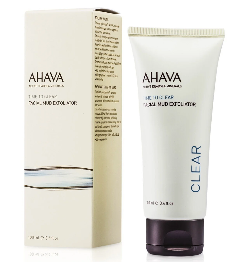 アハバAhava レディース Time to Clear Facial Mud Exfoliatorタイムトゥクリア フェーシャルマッドエクスフォリエーター100ML