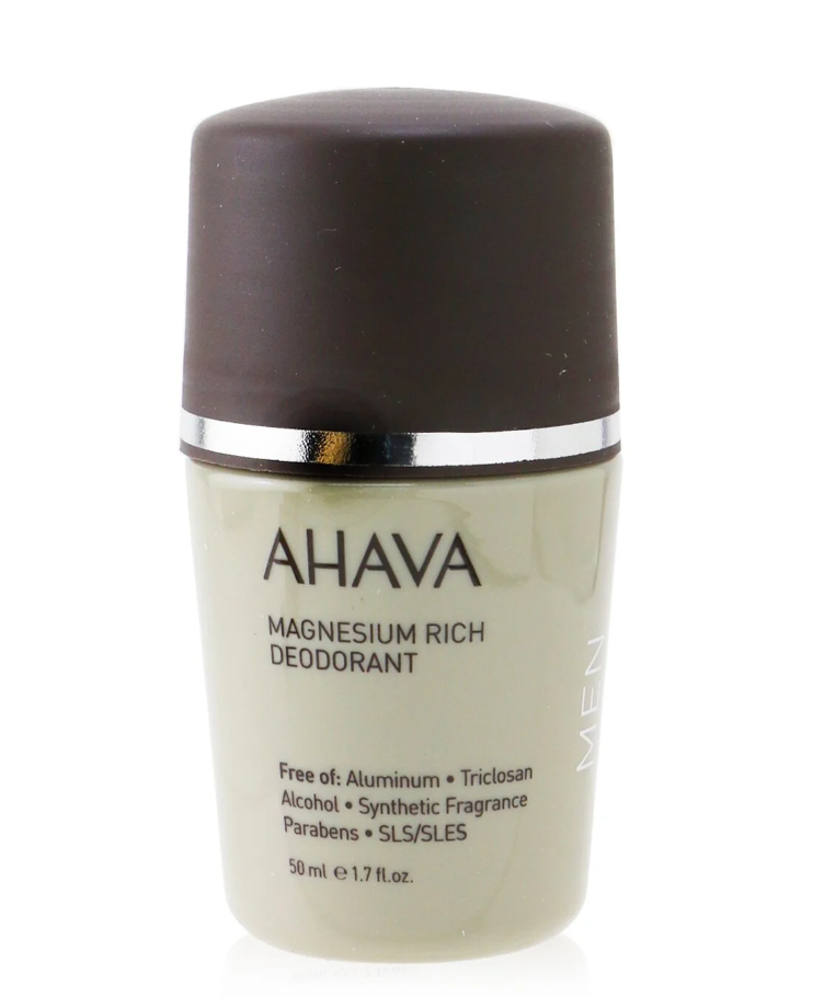 アハバAhava レディースMagnesium Rich Deodorant Men, マグネシウム リッチ デオドラント メンズ 50 ml
