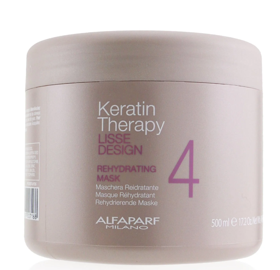 アルファパーフ AlfaParf レディース Lisse Design Keratin Therapy Rehydration Mask,リッス デザイン ケラチン セラピー マスク 500 ml
