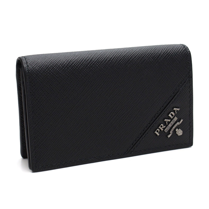 プラダ PRADA メンズ ウォレット 2MC122 QME F0002/SAFFIANO METAL NERO BLACK