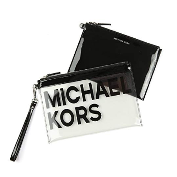 マイケル コース MICHAEL KORS レディースバッグ 32T8SF9U3P096 CLEAR / BLACK