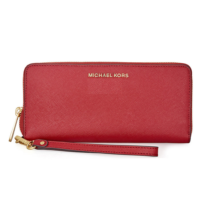 マイケルコース MICHAEL KORS レディースウォレット 32S5GTVE9L361 BURNT RED