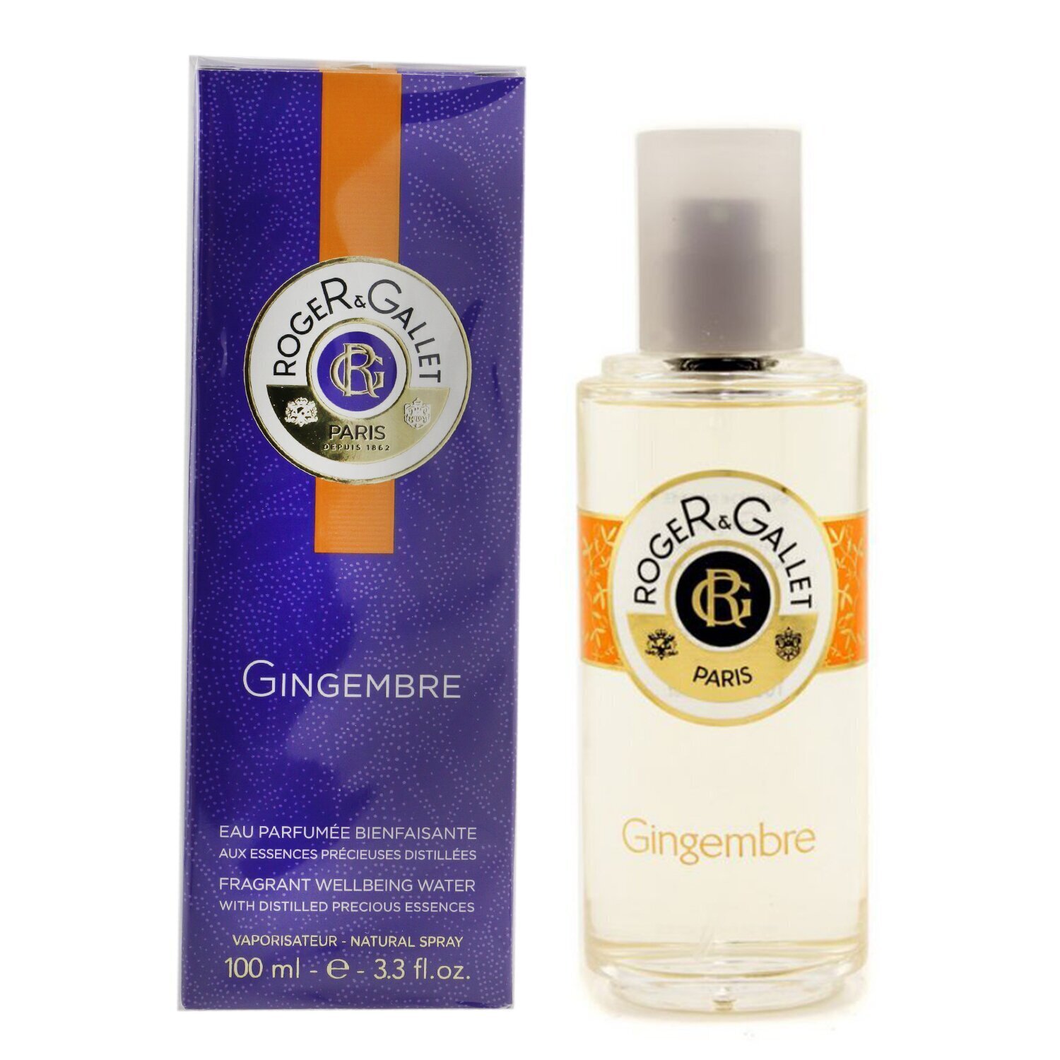 ロジェガレ Roger & Gallet レディース ジャンジャンブル (ジンジャー) フレッシュフレグラント ウォータースプレー 3252550609692