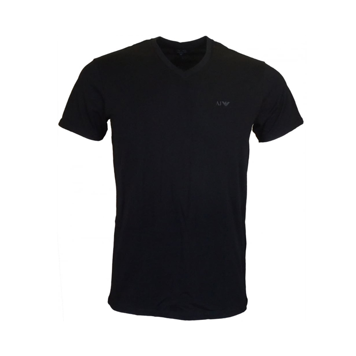 アルマーニ ジーンズ ARMANI JEANS メンズ Tシャツ 06802RM BLACK