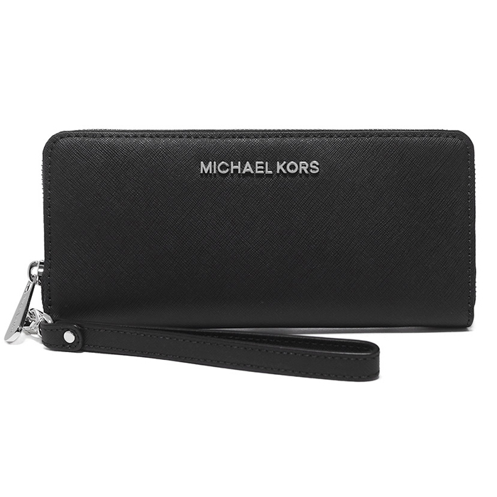 マイケルコース MICHAEL KORS レディースウォレット 32S5STVE9L001 BLACK