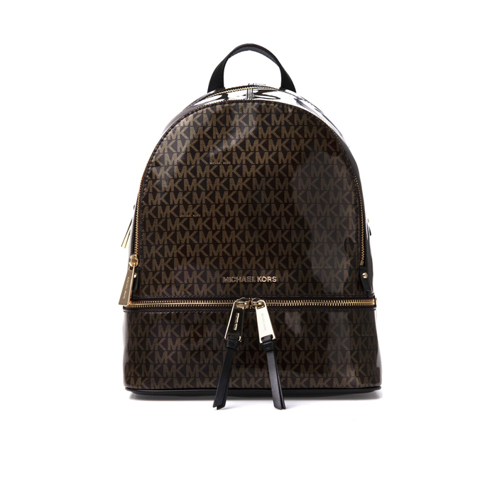 マイケルコース MICHAEL KORS レディース バックパック 30H8GEZB2V790 GLOSSY BROWN