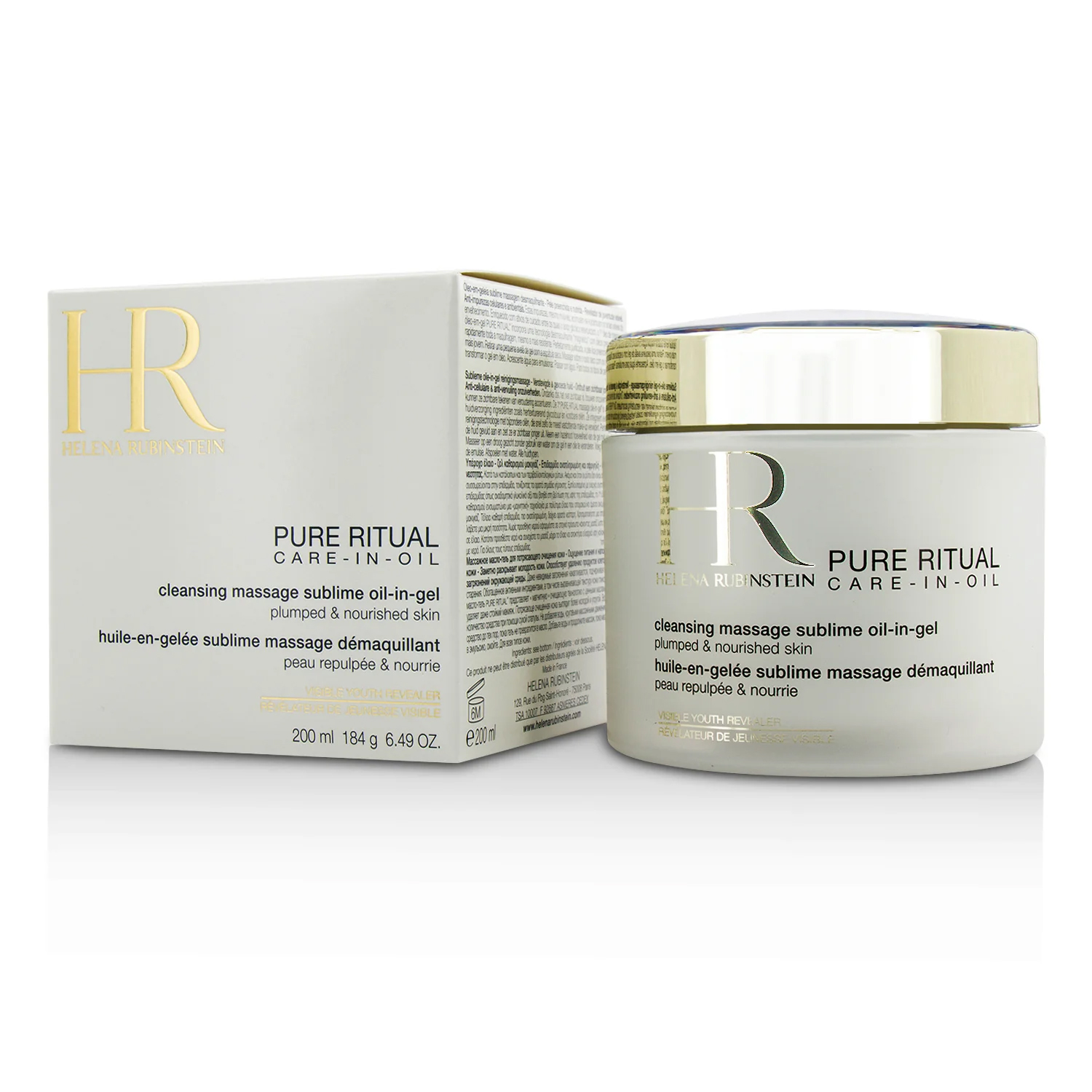 ヘレナルビンスタイン Helena Rubinstein レディース ピュア リチュアル ケアインオイル クレンジング マッサージ サブライム オイルインジェル 3614270670961