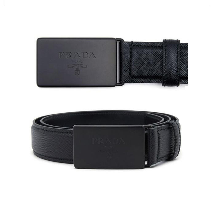 プラダ PRADA メンズ ベルト 2CM199 053 F0002 NERO BLACK