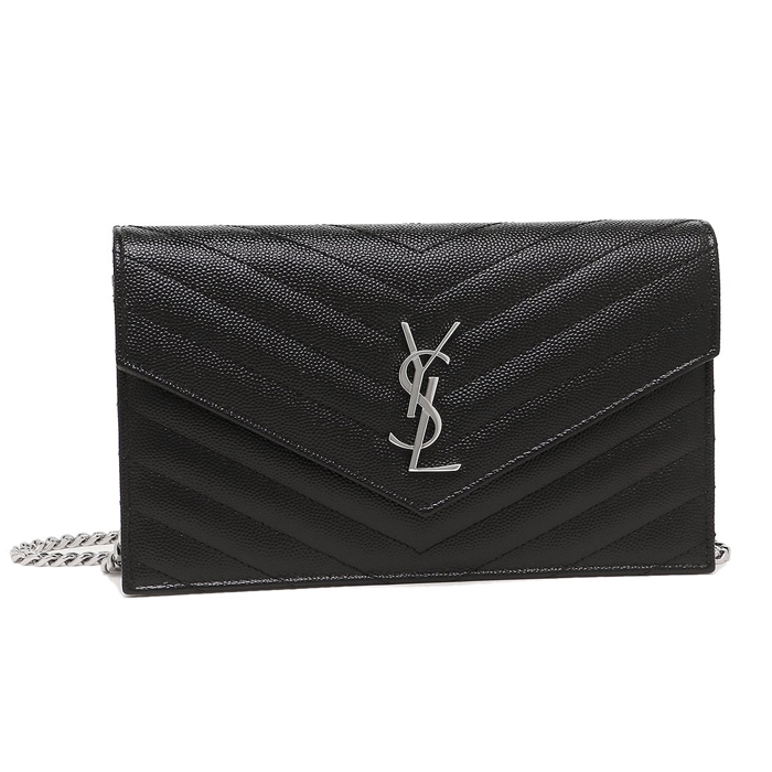 イヴ サンローラン YSLレディース 黒 バッグ 393953 OW02 1000