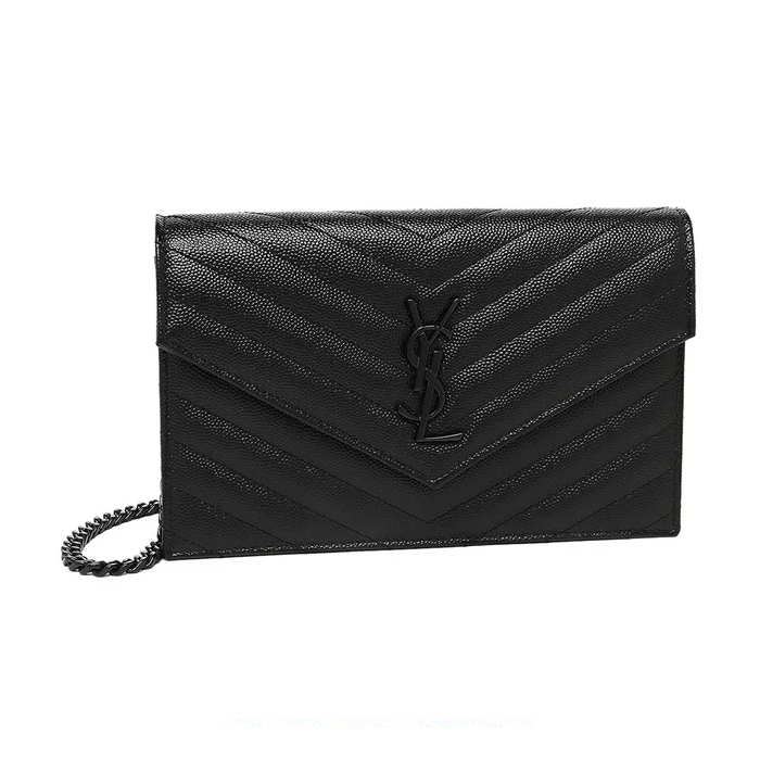 イヴ サンローラン YSL レディースブラックバッグ 393953 BOW08 1000