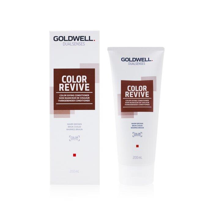 ゴールドウェル Goldwell レディース デュアルセンスカラーリバイブ カラーギビングコンディショナー # Warm Brown 4021609056270