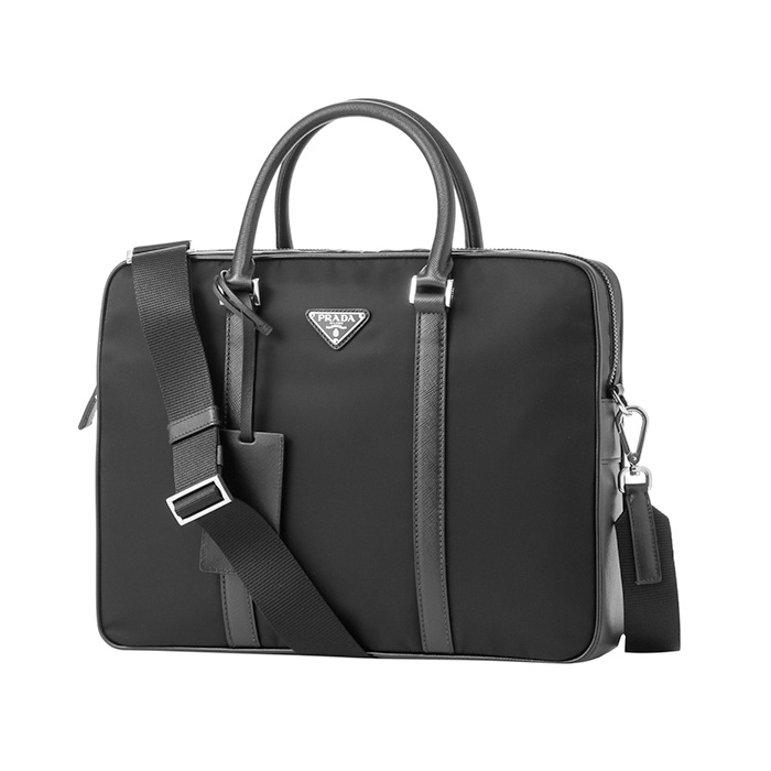 プラダ PRADA メンズ バッグ 2VE871 064 F0002 TESSUTO SAFFIANO NERO BLACK