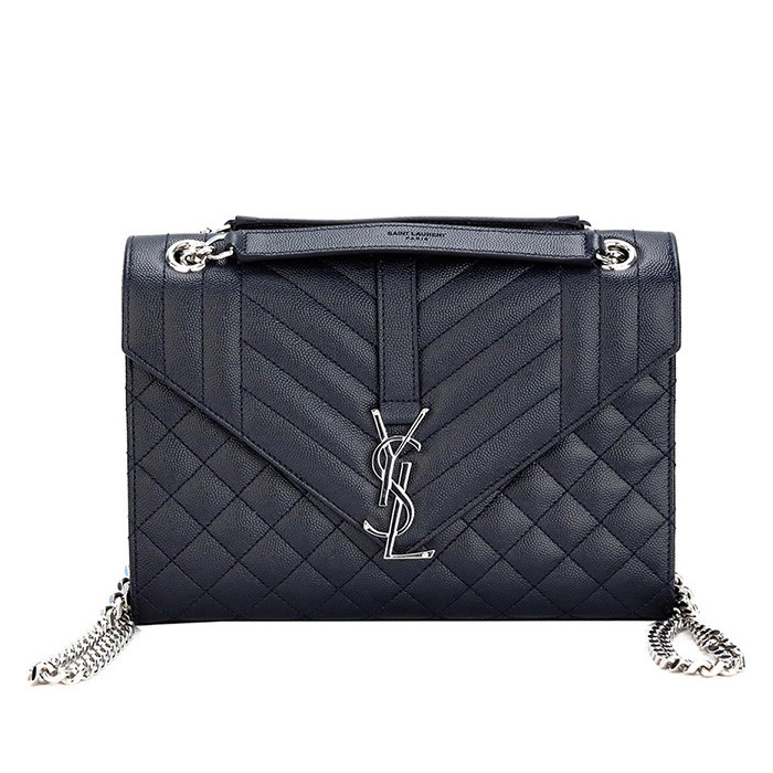 イヴ サンローラン YSL レディースネイビーブルーバッグ 428134 BOW92 4147