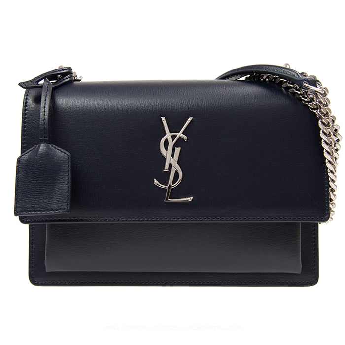 イヴ サンローラン YSL レディースネイビーブルーバッグ442906 D420N 4147