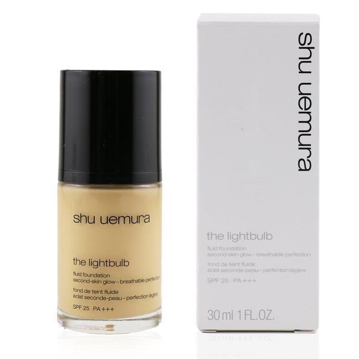 シュウウエムラ Shu Uemura レディース ザ ライトバルブ フルイド SPF 25 #664 ミディアムライトシェル 4935421703659