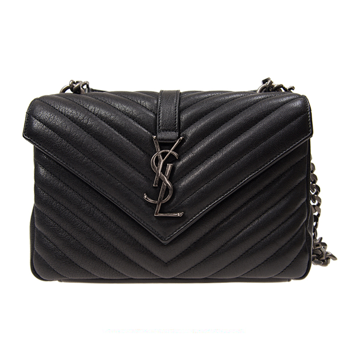 イヴ サンローラン YSL レディース ブラック バッグ  487213 BRM04 1000