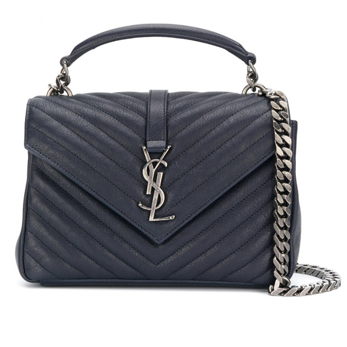 イヴ サンローラン YSL レディース ネイビーブルーバッグ 487213 BRM04 4147