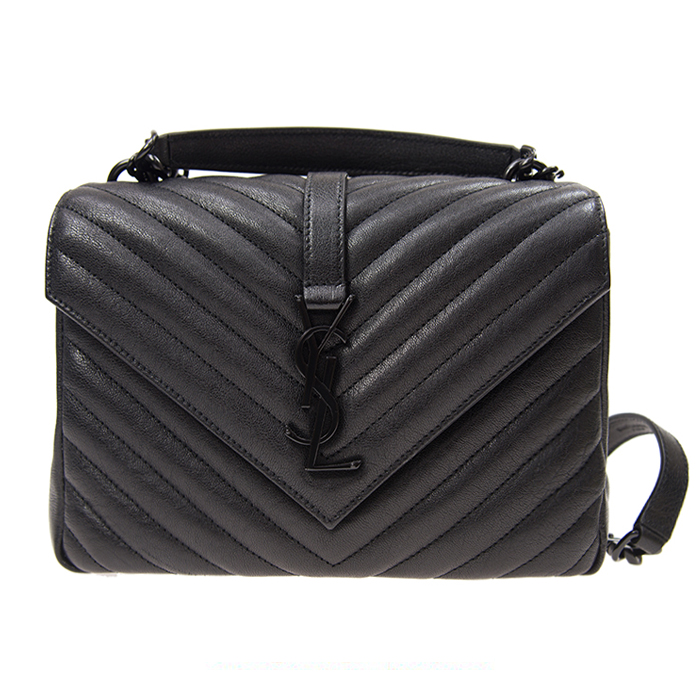 イヴ サンローラン YSL レディース黒バッグ 487213 BRM08 1000