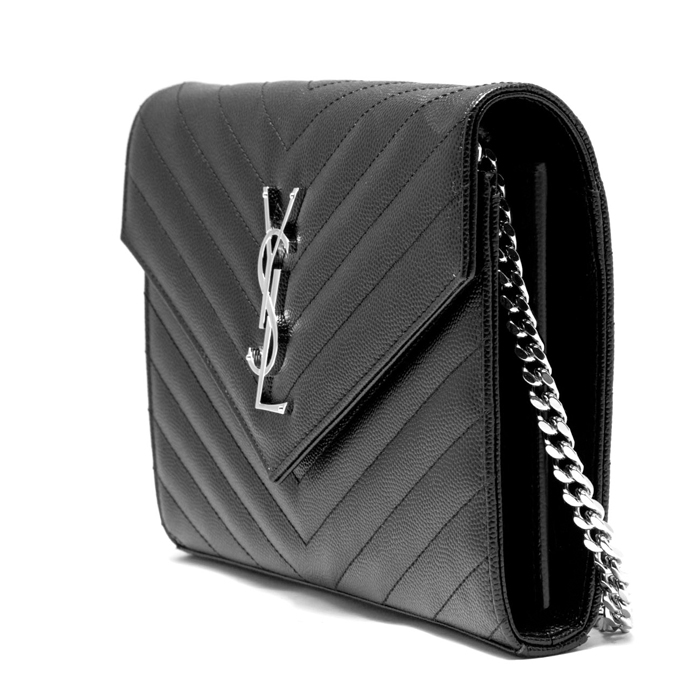 イヴ サンローラン YSL レディースブラックバッグ 377828 BOW02 1000