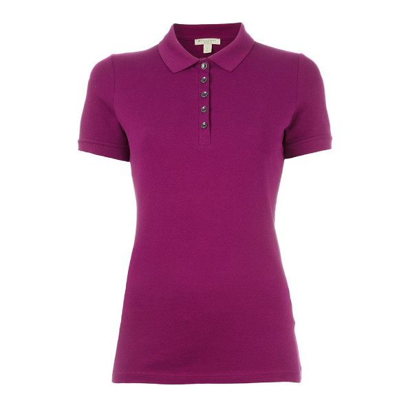 バーバリーBURBERRY レディース ポロシャツ 4005453 51050 MAGENTA-PI