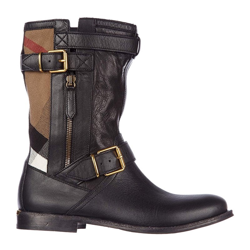 バーバリーBURBERRY レディース ショートブーツ 3941286 0010T BLACK