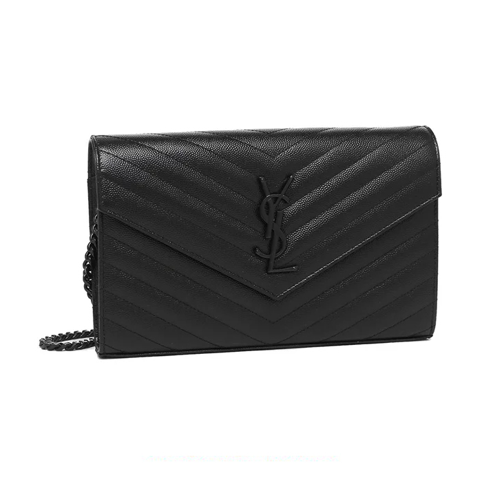 イヴ サンローラン YSL レディースブラックバッグ 377828 OW08 1000