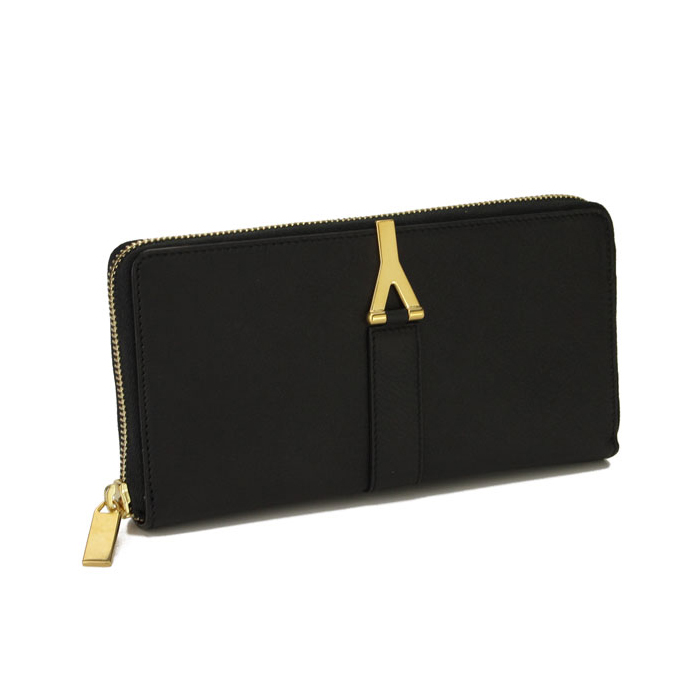イヴ サンローラン YSL レディース 黒 ウォレット 314991 BJ50J 1000