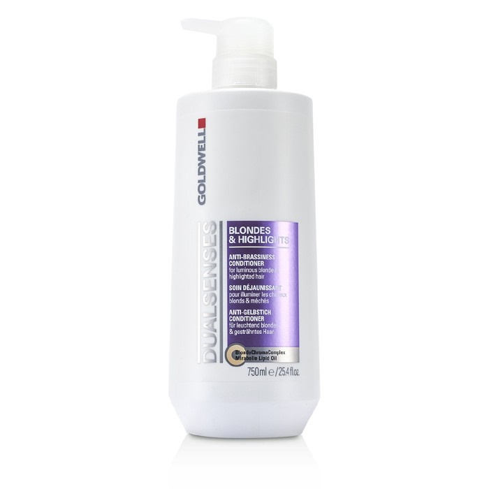ゴールドウェル Goldwell レディース デュアルセンスブロンド＆ハイライトアンチブラシネスコンディショナー 750ML 4021609055617