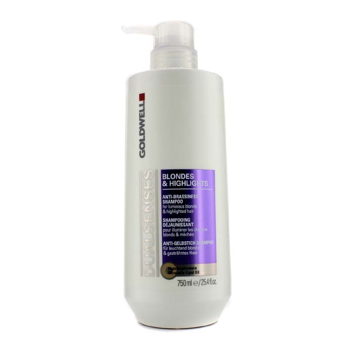 ゴールドウェル Goldwell レディース  デュアルセンスブロンド＆ハイライトアンチブラシネスコンディショナーシャンプー 750ML 4021609026143