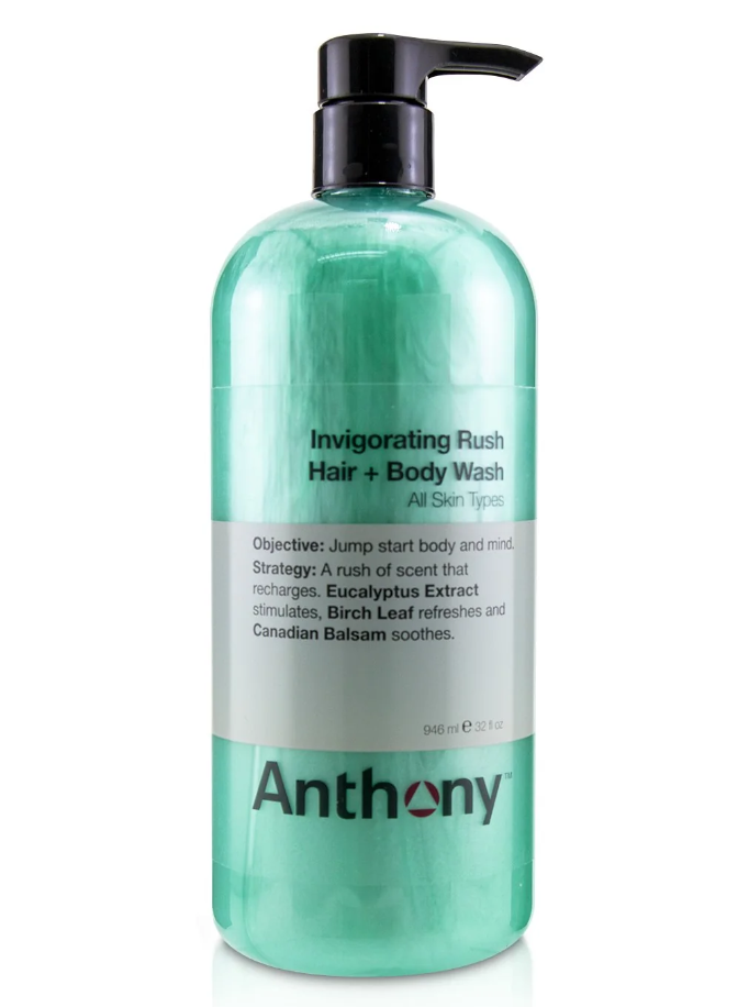 アンソニー Anthony メンズ Invigorating Rush Hair & Body Washインビゴレーティングラッシュ ヘア&ボディウォッシュ 946ml