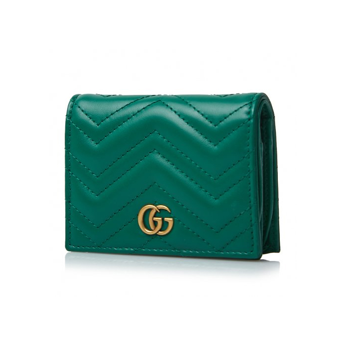 グッチ GUCCI SLG レディースウォレット 466492 DTD1T 3120 GREEN