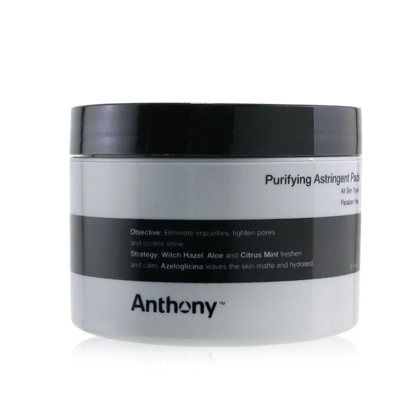 アンソニー Anthony メンズ Purifying Astringent Pads ピュリファイング アストリンジェント パッド 60pads