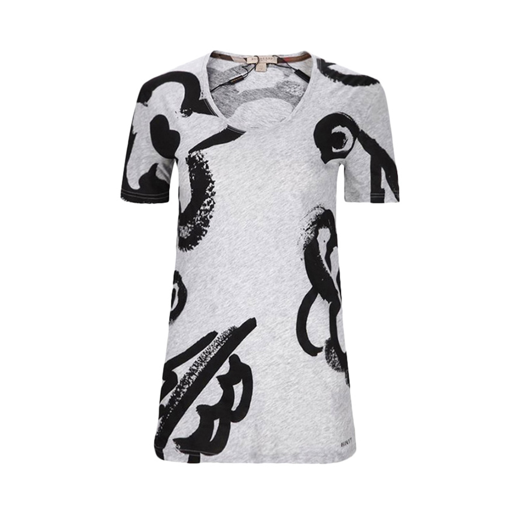 バーバリー BURBERRY レディース Tシャツ 3959704 05000 PALE-GREY-M