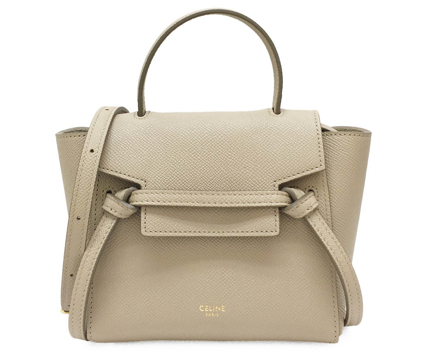 セリーヌ CELINE レディースピコ ベルトバッグ レザー ハンドバッグ ショルダーバッグ 194263ZVA 18L