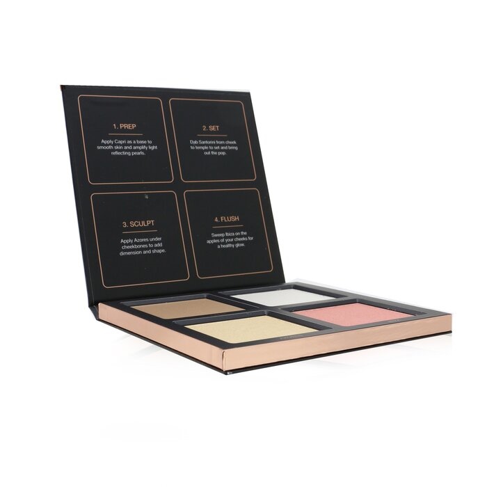 フーダビューティー Huda Beauty レディース3D Highlighter Palette (4x Highlighter) 3Dハイライターパレット（4xハイライター） # Pink Sands