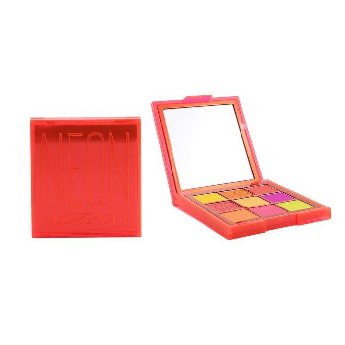フーダビューティー Huda Beauty レディースネオンオブセッションズプレスドピグメントアイシャドウパレット（9xアイシャドウ） # Neon Orange