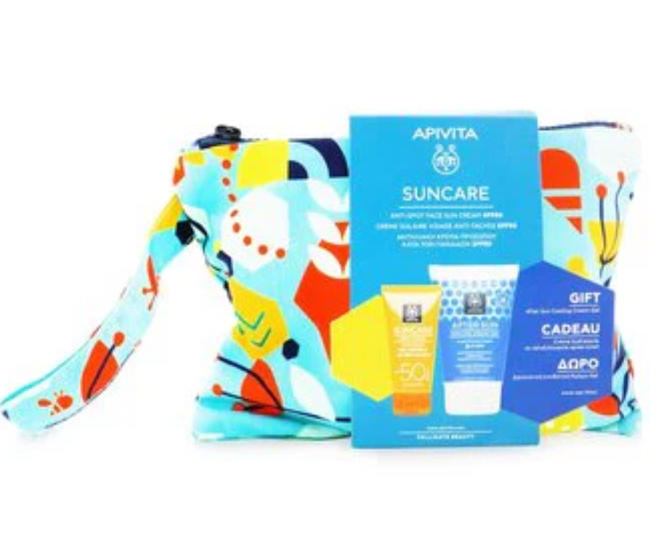 アピビタ Apivita  レディース Suncare Gift Setサンケア ギフトセット 2pcs+1pouch