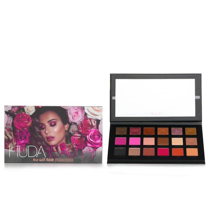フーダビューティー Huda Beauty レディースローズゴールドリマスターアイシャドウパレット（18xアイシャドウ）