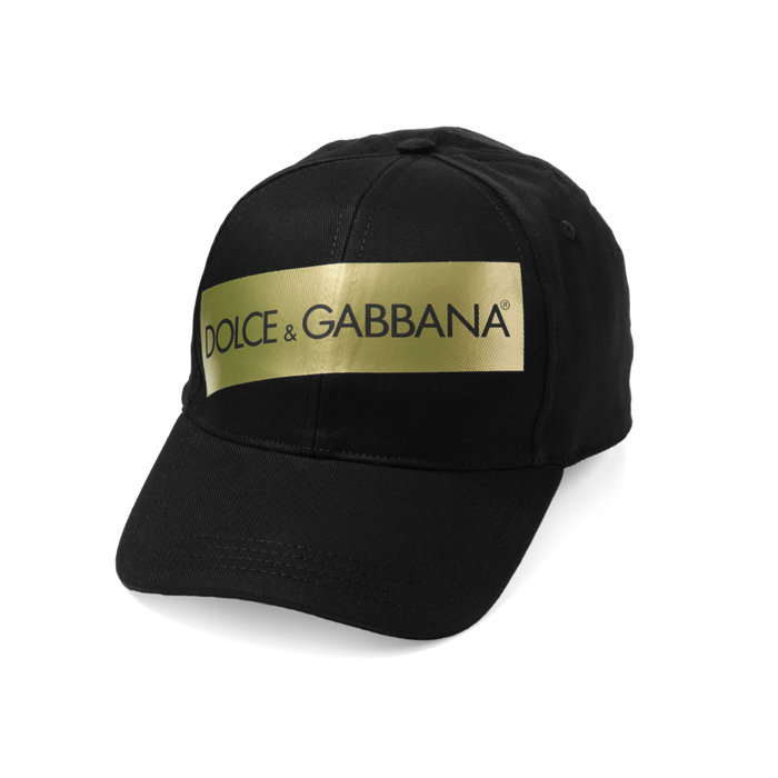 ドルチェ＆ガッバーナ DOLCE & GABBANA CAP メンズキャップ GH590A GEF95 N0000 BLACK